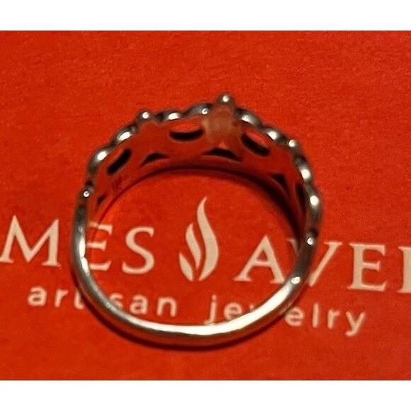 Retired James Avery Tiara Crown Ring Size 6.5 Sterling Silver 925 - Picture 3 of 5